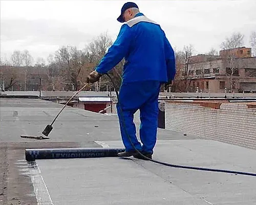 Ремонт плоской кровли