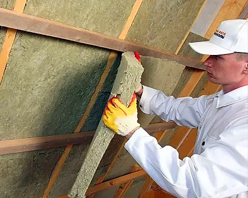 Утепление крыши минватой